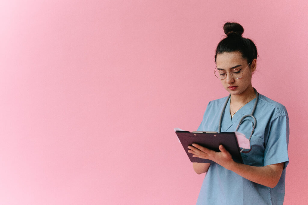 overwhelmed new grad nurse